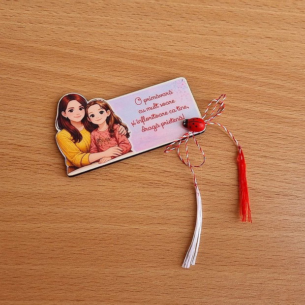 Martisor MAGNETIC Personalizat - Fata/Baiat