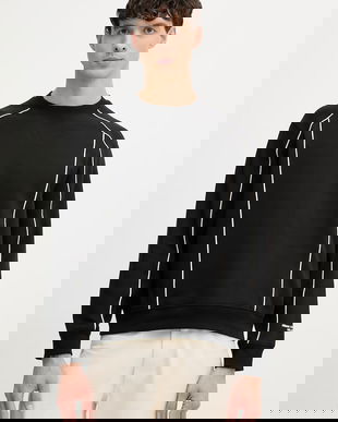 Armani Exchange hanorac pentru bărbați, din bumbac