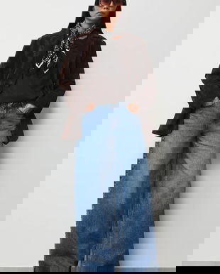 Medicine Blugi wide leg femeiești