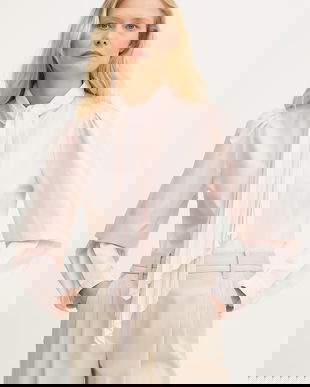 Twinset cămașă pentru femei, din bumbac