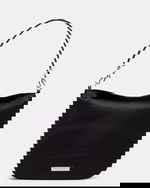 Karl Lagerfeld geantă pentru femei, cu imitație de piele IKON