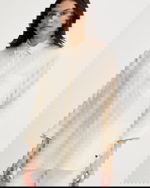 Weekend Max Mara cămașă pentru femei, din in PANETTO