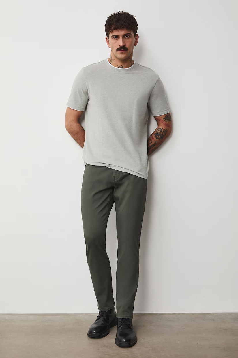 Medicine pantaloni slim fit pentru bărbați