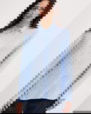 Weekend Max Mara cămașă pentru femei, din in WERNER