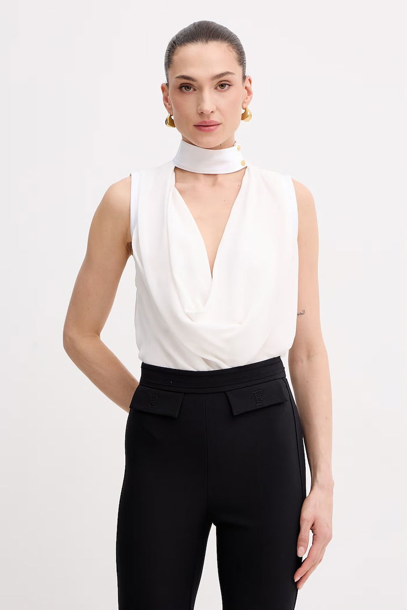 Elisabetta Franchi bluză cu vâscoză