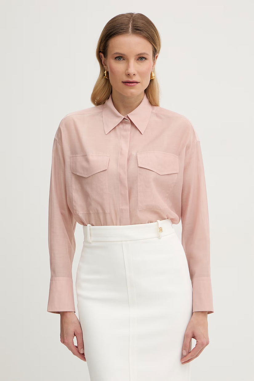 Marella cămașă de pentru femei, cu amestec de mătase FATE