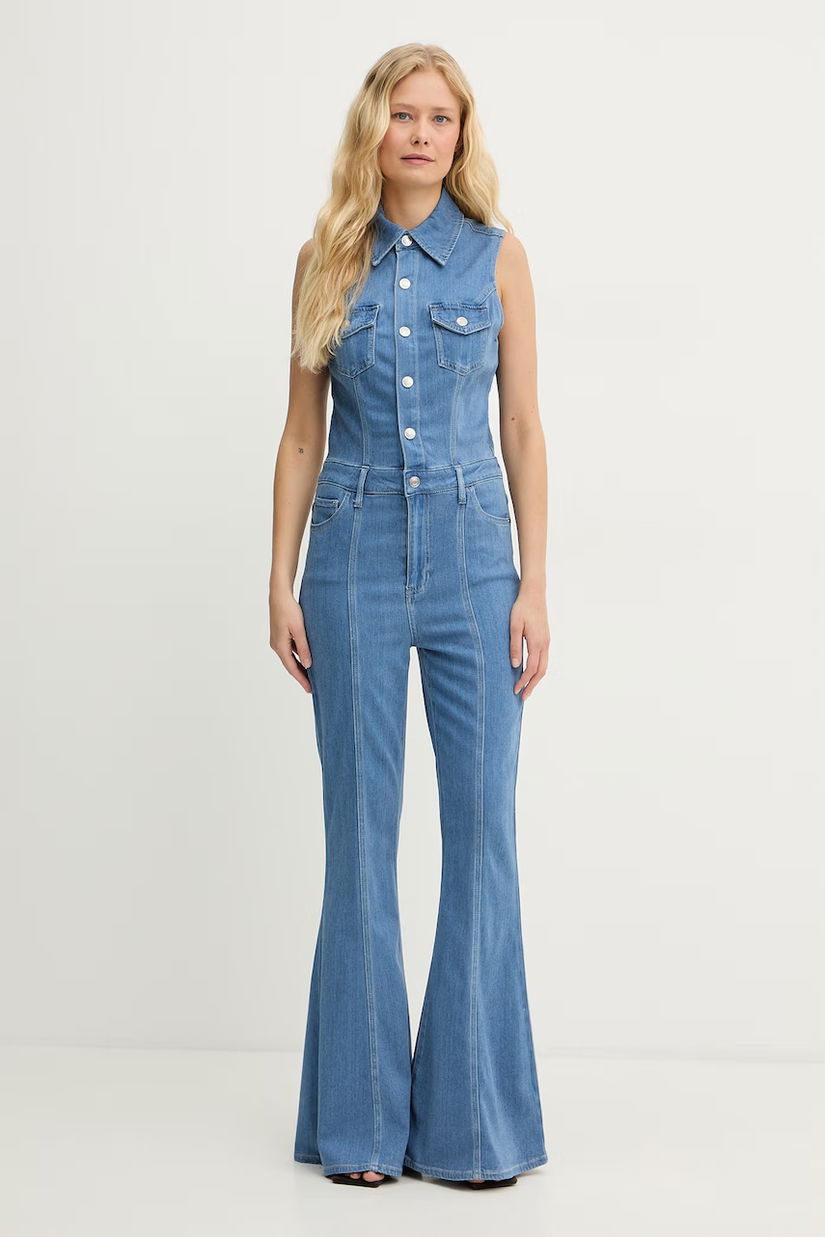 Guess salopetă pentru femei, din vâscoză HARLO