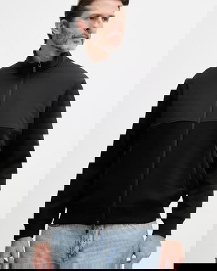 Armani Exchange hanorac cu fermoar pentru bărbați