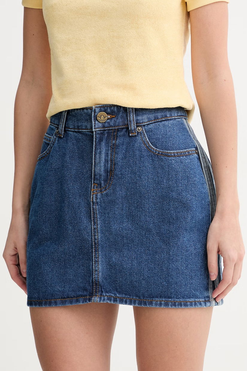 adidas Originals fustă din denim