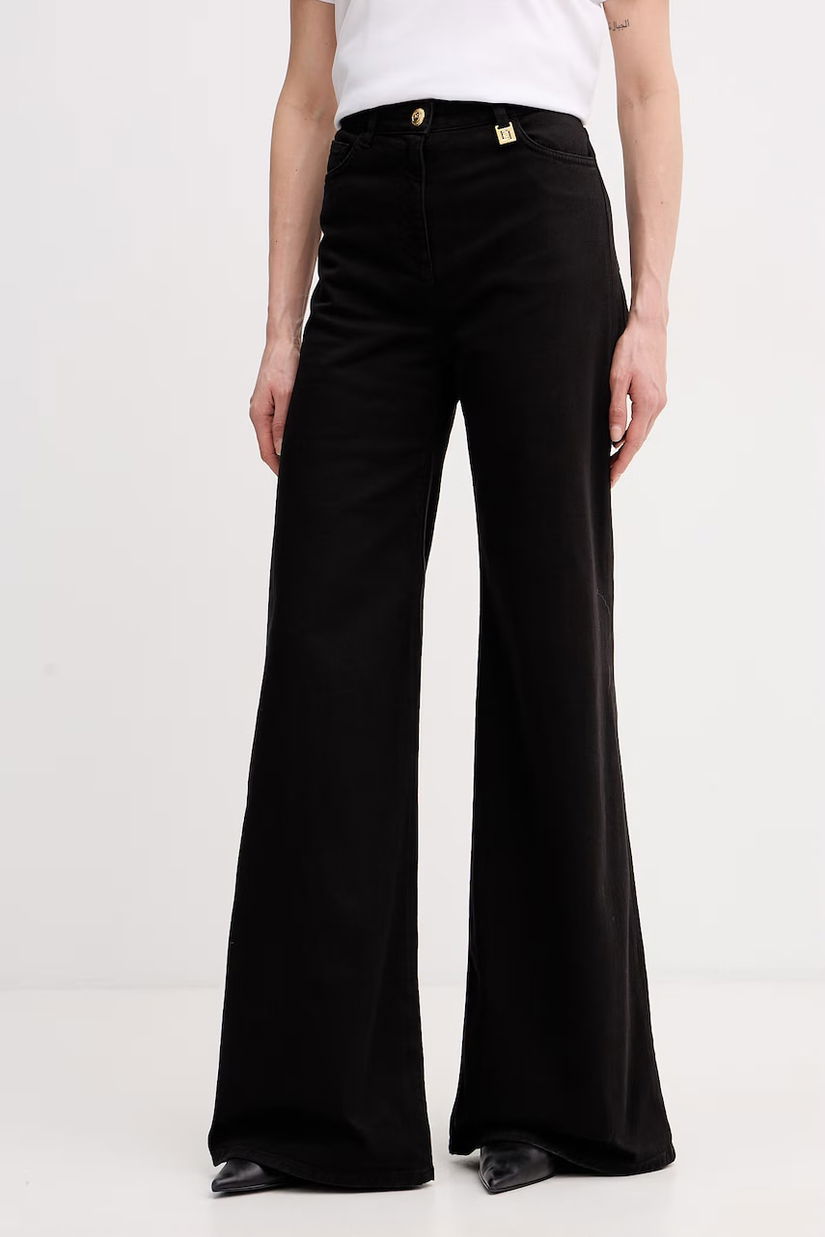 Elisabetta Franchi blugi wide leg pentru femei