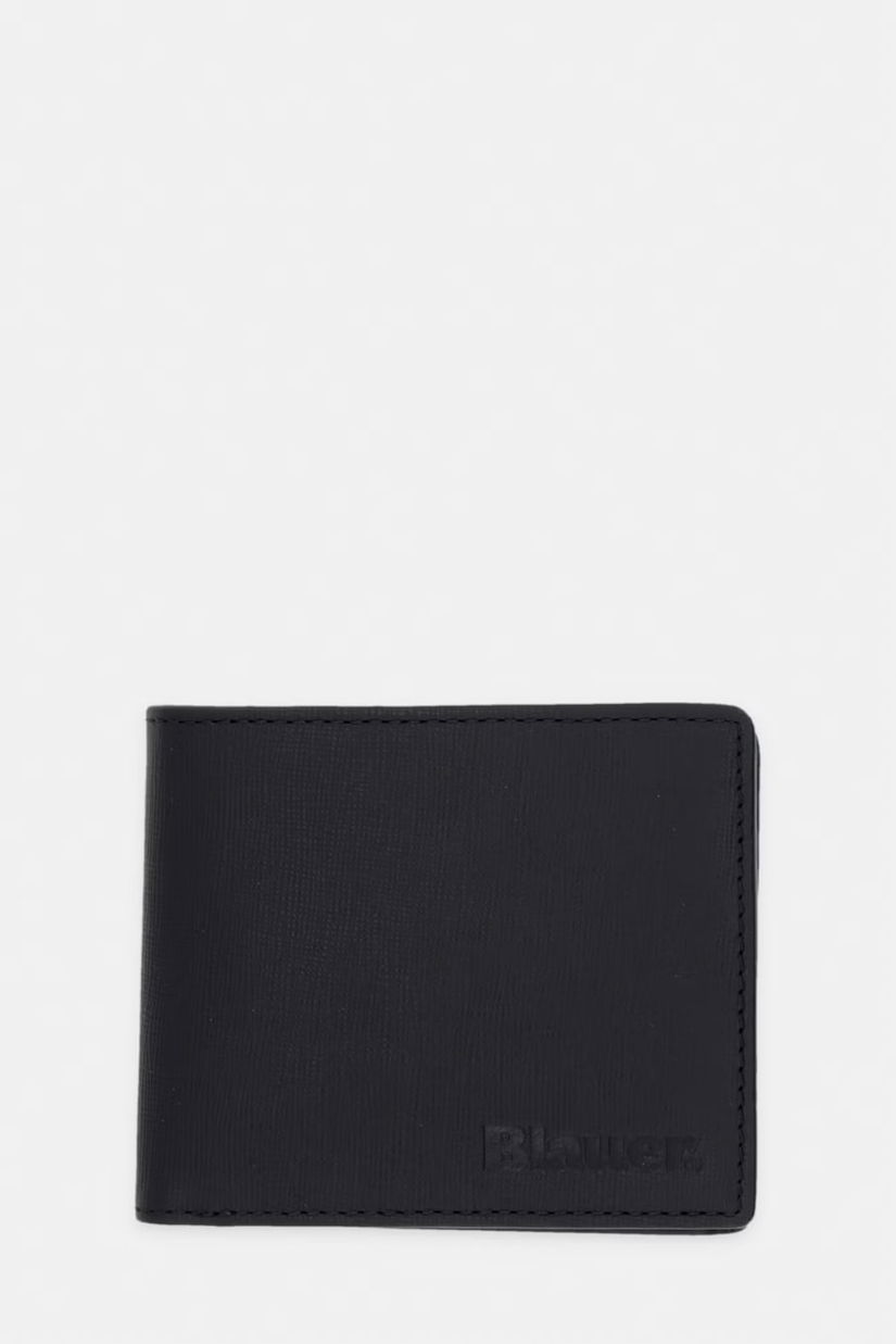 Blauer portofel pentru bărbați, din piele