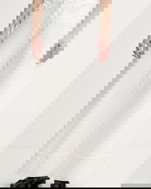 Karl Lagerfeld blugi wide leg pentru femei