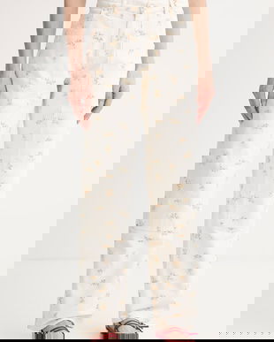 MSGM blugi relaxed fit pentru femei