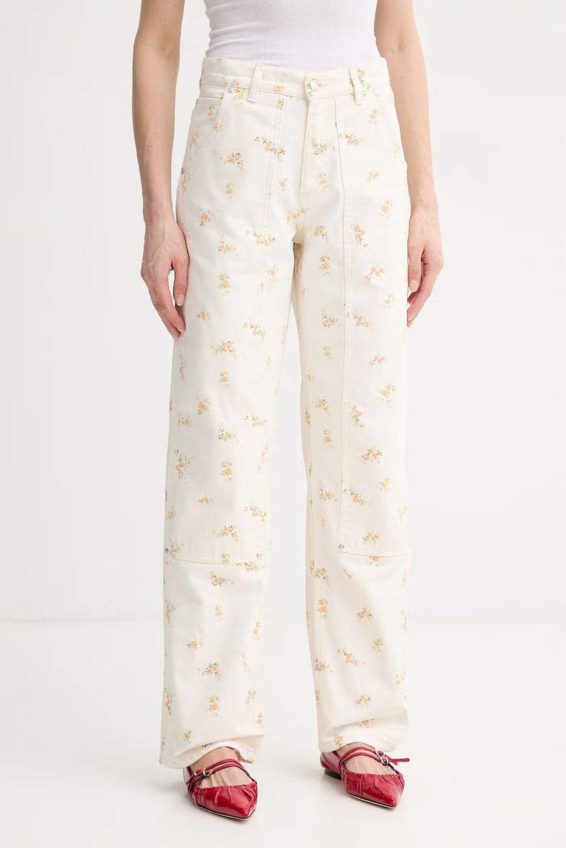 MSGM blugi relaxed fit pentru femei