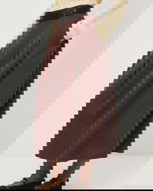 Medicine fustă cu crăpătură