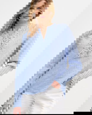 Mos Mosh bluză pentru femei, cu in Evanda