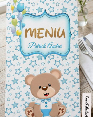 Meniu botez Ursuleț