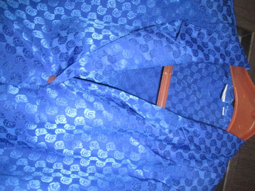 camasa albastra eleganta dame 38