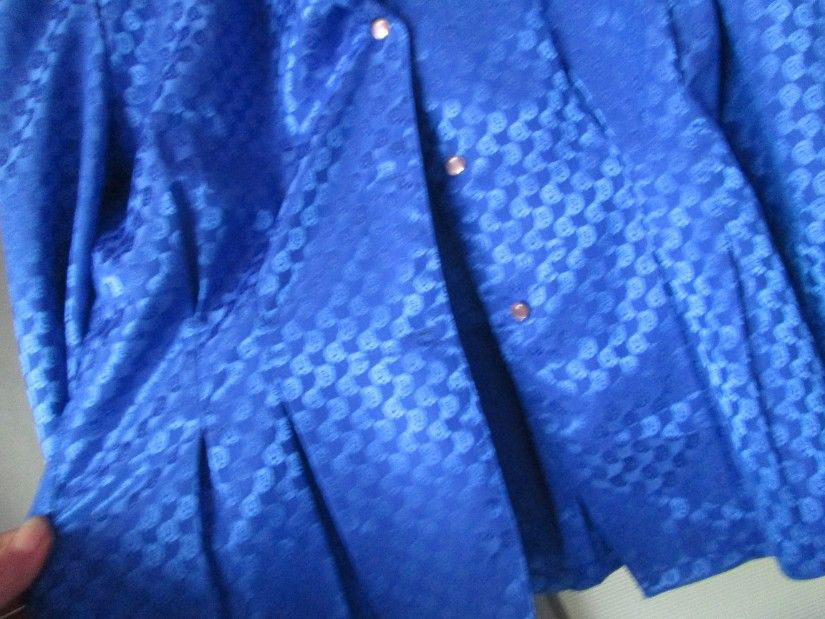 camasa albastra eleganta dame 38