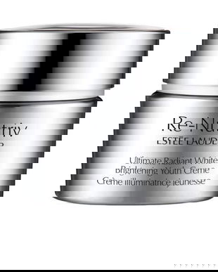 Cremă, Estee Lauder, Re-Nutriv - Ultimate Radiant White Brightening Youth, Extract de tuberoză albă, Hidratează/Nutrește/&Icirc;ntărește &amp; Strălucire, Zi, 50 ml