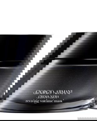 Crema Nera Reviving Volcanic, Giorgio Armani, Curăță &icirc;n profunzime și purifică, Mască cremă, 50 ml