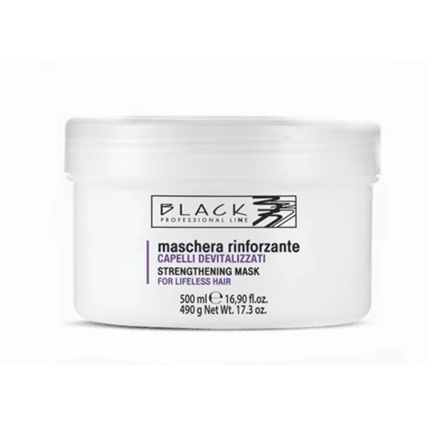 Masca pentru Indreptarea Parului - Black Professional Line Strenghthening Mask for Lifeless Hair, 500ml