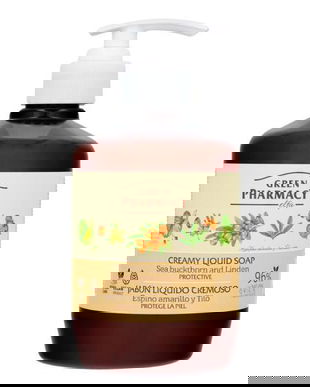 SHORT LIFE - Sapun Lichid cu Extracte de Catina si Tei Zelenaya Apteka, 460ml