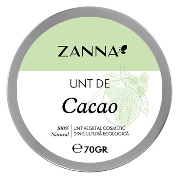 SHORT LIFE - Unt de Cacao - Zanna 100% Natural, Cultura Ecologica, 70 g