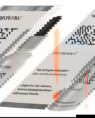 Ser Anti-Age Antioxidant cu 10% Vitamina C - Gerovital Must Have! Anti-Aging Antioxidant Serum, 30 ml