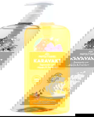 Sampon pentru Stralucire si Vitalitate - Karavaki Revitalizing Shampoo, 600 ml