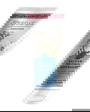 Balsam de corp hranitor cu lapte de capra Barwa Cosmetics 250 ml (200 ml + 50 ml Gratis)