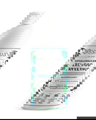 Gel de dus hipoalergenic inodor Barwa Cosmetics 400 ml