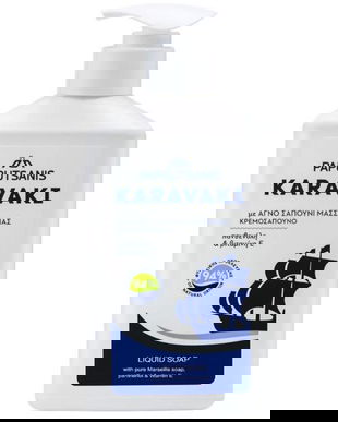 Sapun Lichid Clasic cu Sapun de Marsilia - Karavaki Liquid Soap With Pure Marseille Soap, 330 ml
