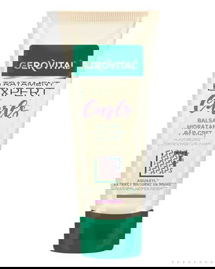 Balsam Hidratant cu Aquaxyl si Extract Natural de Miere pentru Par Cret - Gerovital Tratament Expert Curls Moisturizing Conditioner Curly Hair, 150 ml