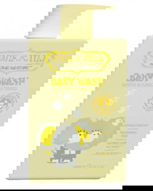 SHORT LIFE - Gel de Dus pentru Bebelusi Yellow, Fara Parfum, Hipoalergenic Jack n'Jill, 300 ml