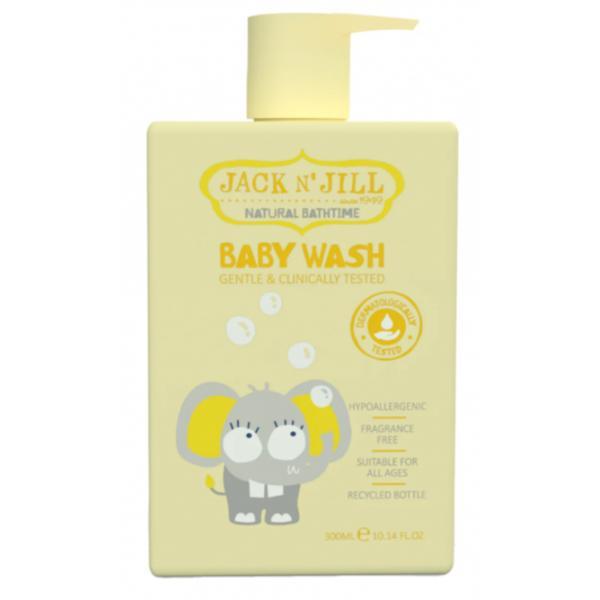 SHORT LIFE - Gel de Dus pentru Bebelusi Yellow, Fara Parfum, Hipoalergenic Jack n'Jill, 300 ml