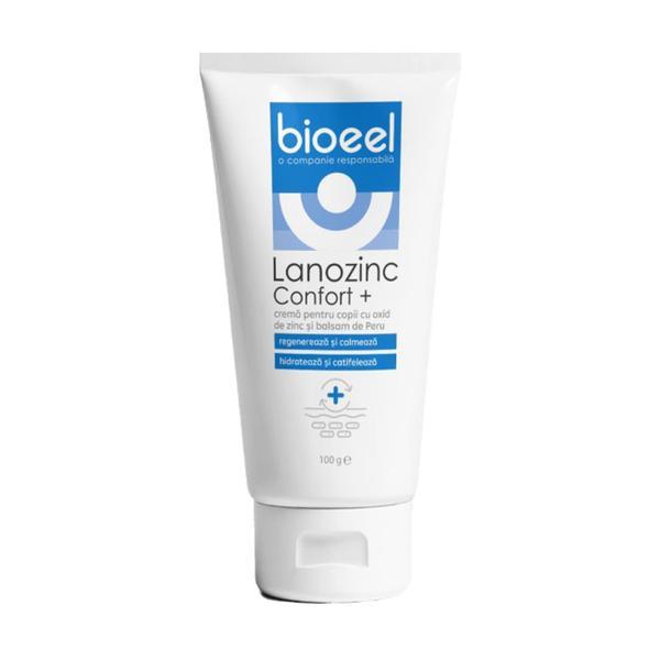 SHORT LIFE - Crema pentru Copii cu Oxid de Zinc si Balsam de Peru - Bioeel Lanozinc Confort +, 100 g