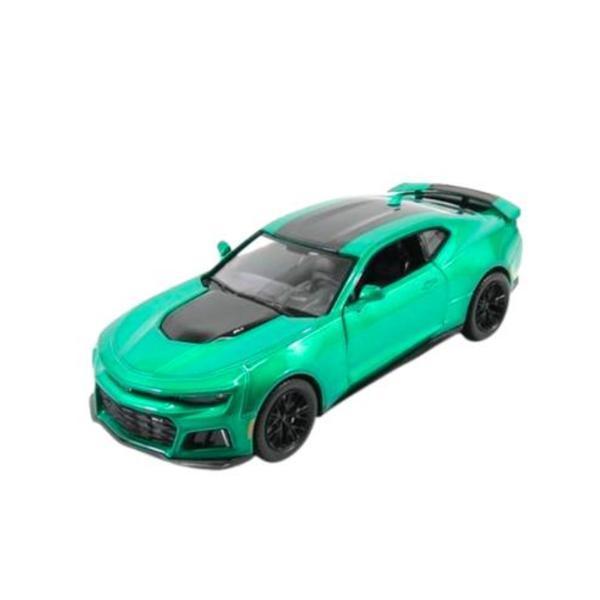 Masinuta Metalica Die-Cast Verde Metalic, 10 cm