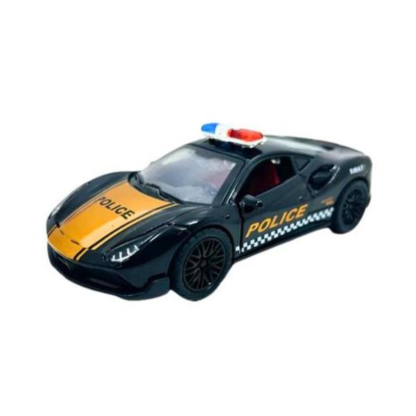 Masinuta Politie Die-Cast, 10 cm