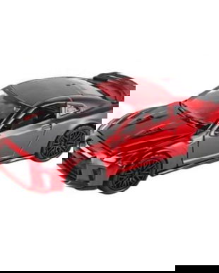 Masinuta Metalica Die-Cast Rosu Metalic, 10 cm