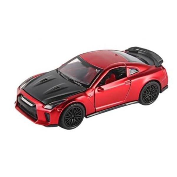 Masinuta Metalica Die-Cast Rosu Metalic, 10 cm