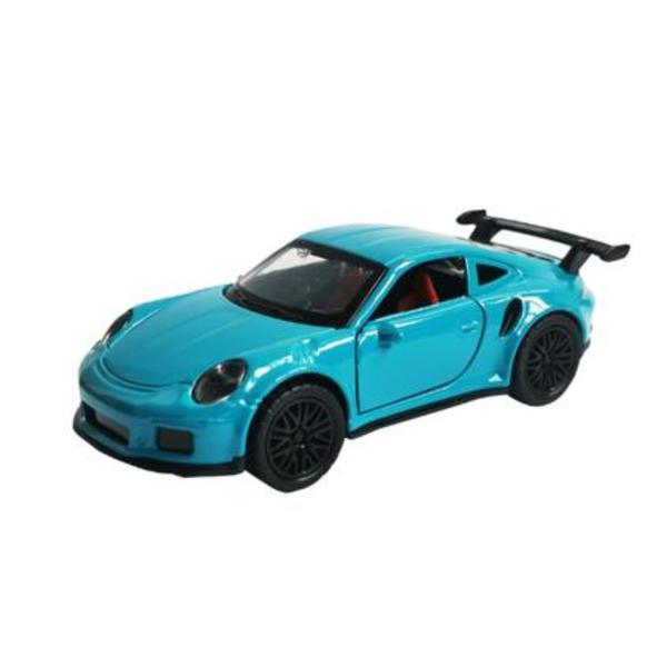 Masinuta Metalica Die-Cast Albastra, 10 cm