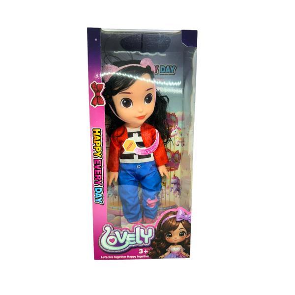 Papusa Gabby Lovely, 35 cm - Papusa Fashion cu Par Lung,