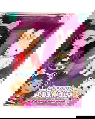 Papusa Gabby Dollhouse, 15 cm - Papusa cu Accesorii Iepuras