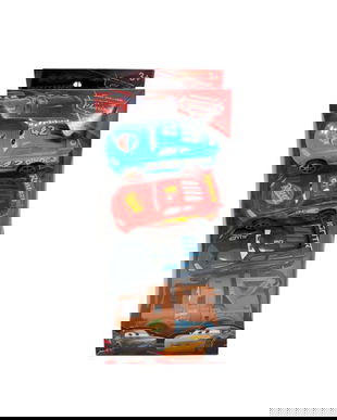 Set 4 Masinute Cars, 13 cm - Masini Curse pentru Copii