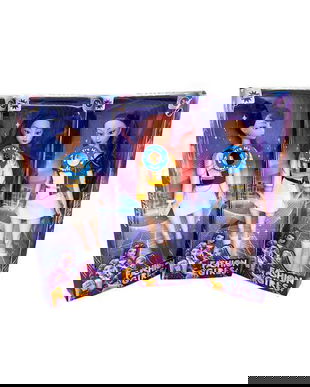 Set 3 Papusi K-Pop Muzicale, 30 cm &ndash; Fashion Girls Rumi, Zoe si Mira