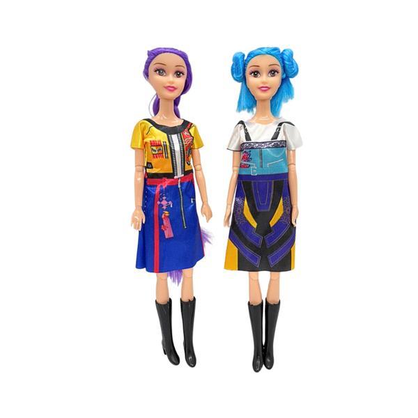 Set 2 Papusi K-Pop cu Articulatii Mobile, 30 cm - Rumi si Zoey