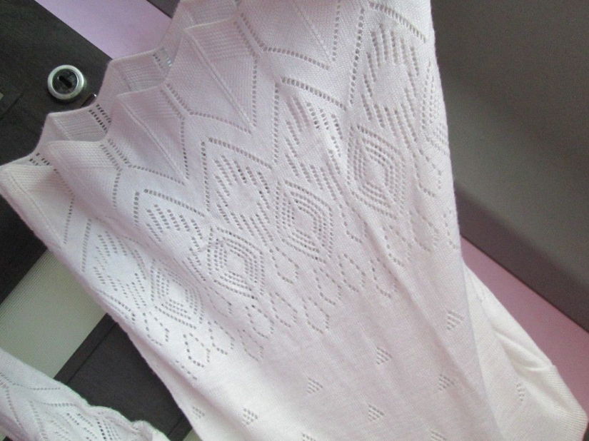 bluza alba fina dame M