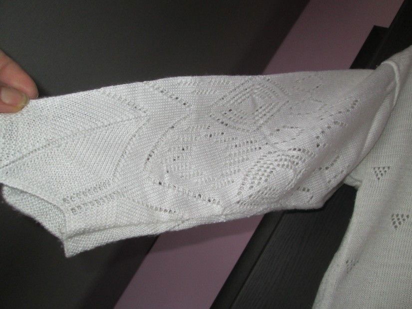 bluza alba fina dame M