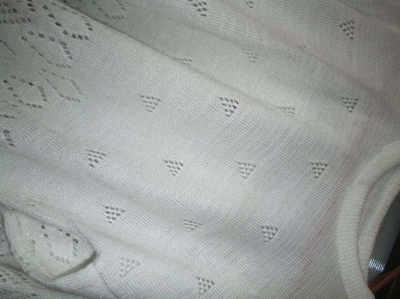 bluza alba fina dame M